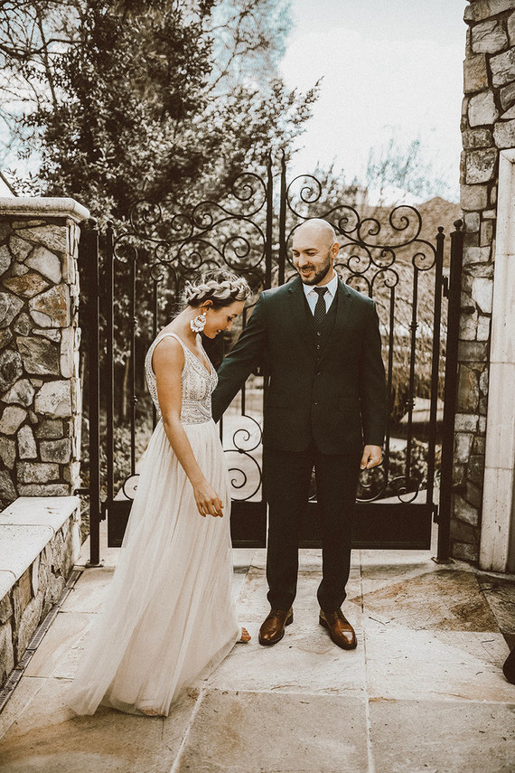 Romantic wedding style