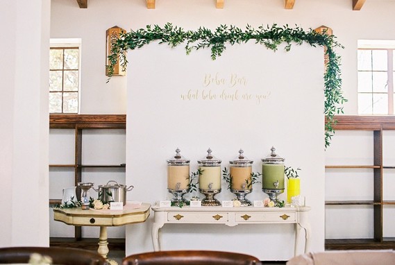 Floral feminine Korean first birthday party in Los Angeles Inspiration