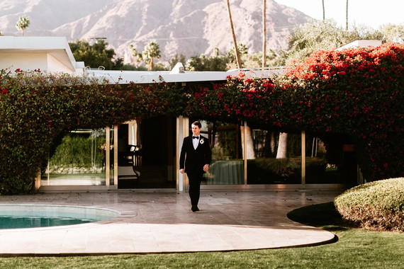 New Years Eve wedding at the Frederick Lowe Estate in Palm Springs