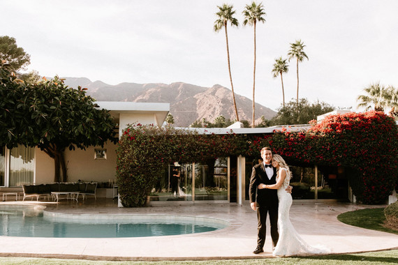 New Years Eve wedding at the Frederick Lowe Estate in Palm Springs