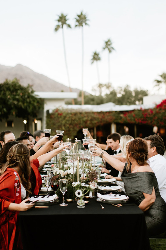 New Years Eve wedding at the Frederick Lowe Estate in Palm Springs Inspiration