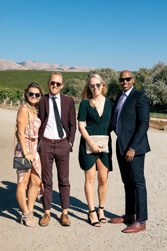 Rustic modern barn wedding at Greengate Ranch in SLO