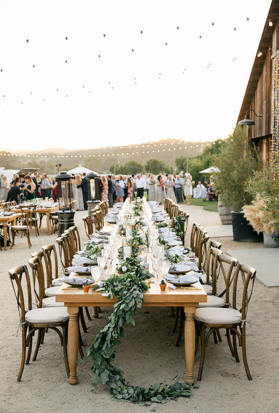 Rustic modern barn wedding at Greengate Ranch in SLO Inspiration