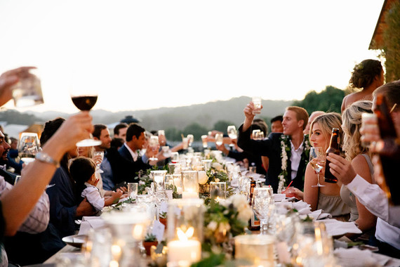 Rustic modern barn wedding at Greengate Ranch in SLO Inspiration