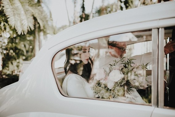 Nighttime wedding at Vizcaya Museum & Gardens in Miami