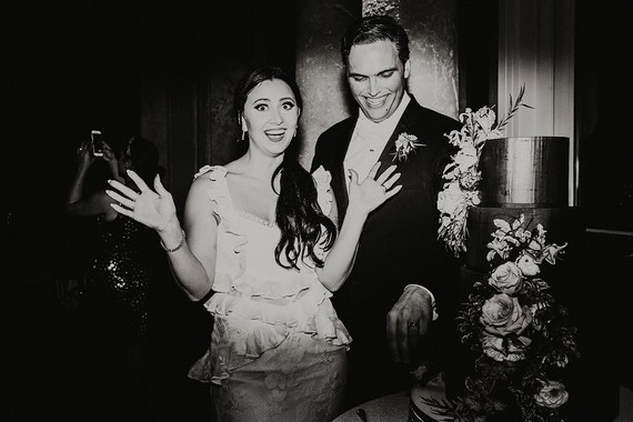 Nighttime wedding at Vizcaya Museum & Gardens in Miami