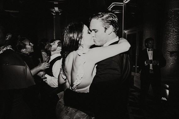 Nighttime wedding at Vizcaya Museum & Gardens in Miami