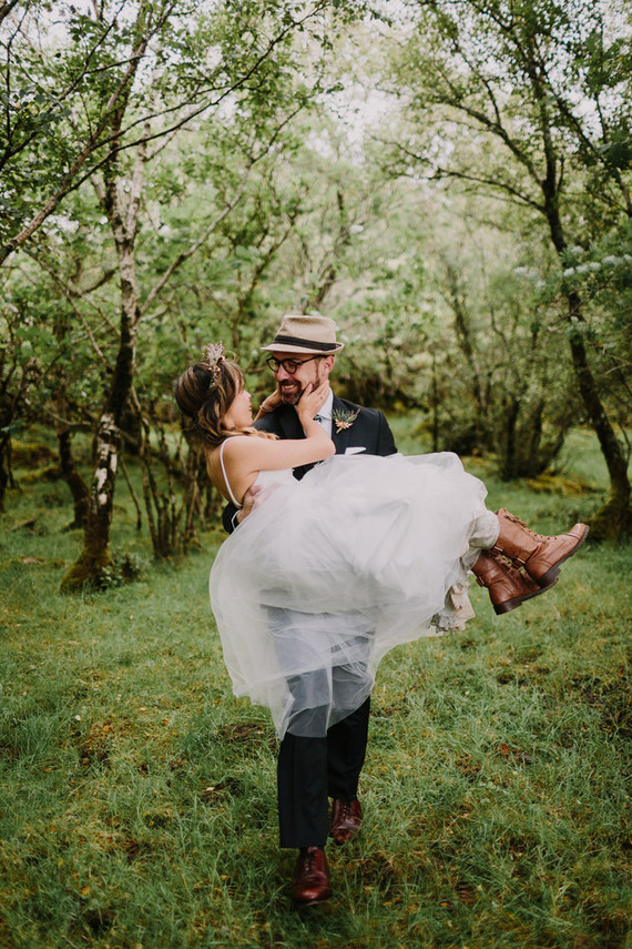 Elopement in the Scottish Highlands on the Isle of Skype