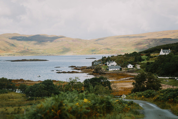 Elopement in the Scottish Highlands on the Isle of Skype