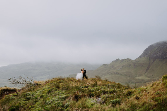 Elopement in the Scottish Highlands on the Isle of Skype