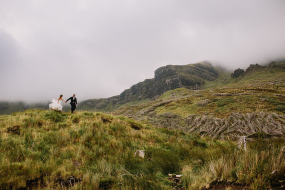 Elopement in the Scottish Highlands on the Isle of Skype Inspiration