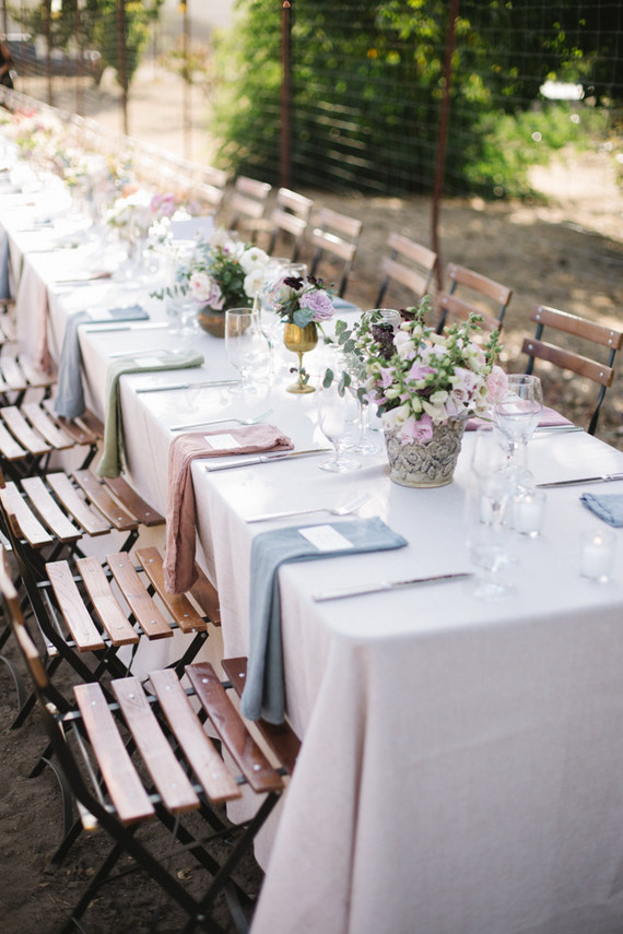 Stylish, whimsical, floral wedding at De Tierra Vineyards Inspiration