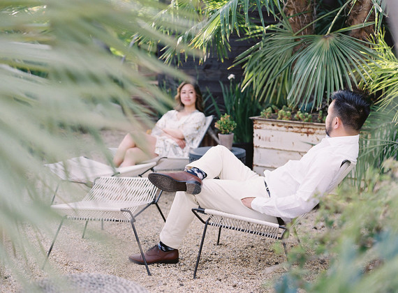 Engagement session at Caravan Outpost in Ojai + a giveaway