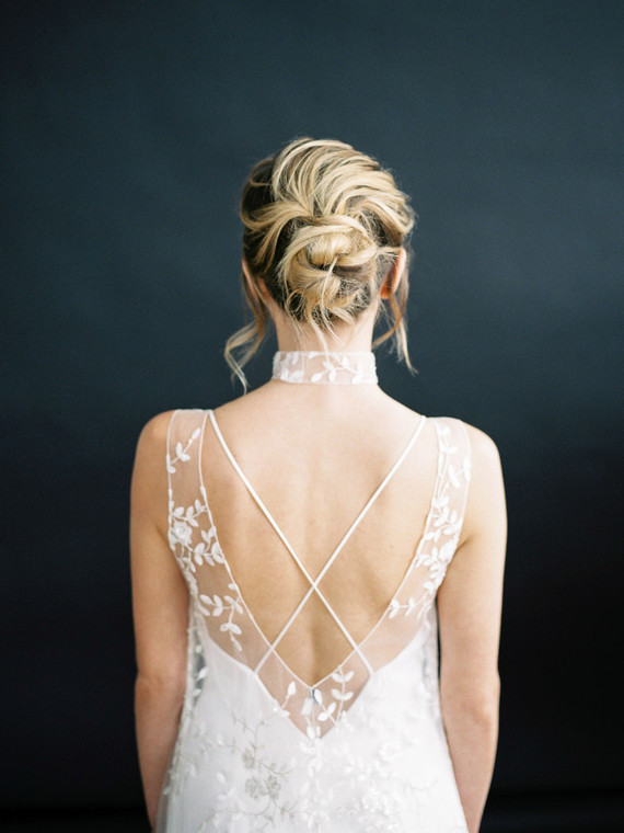 Romantic, moody red and black bridal inspiration