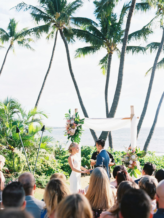 Maui wedding at Sugar Beach Estate
