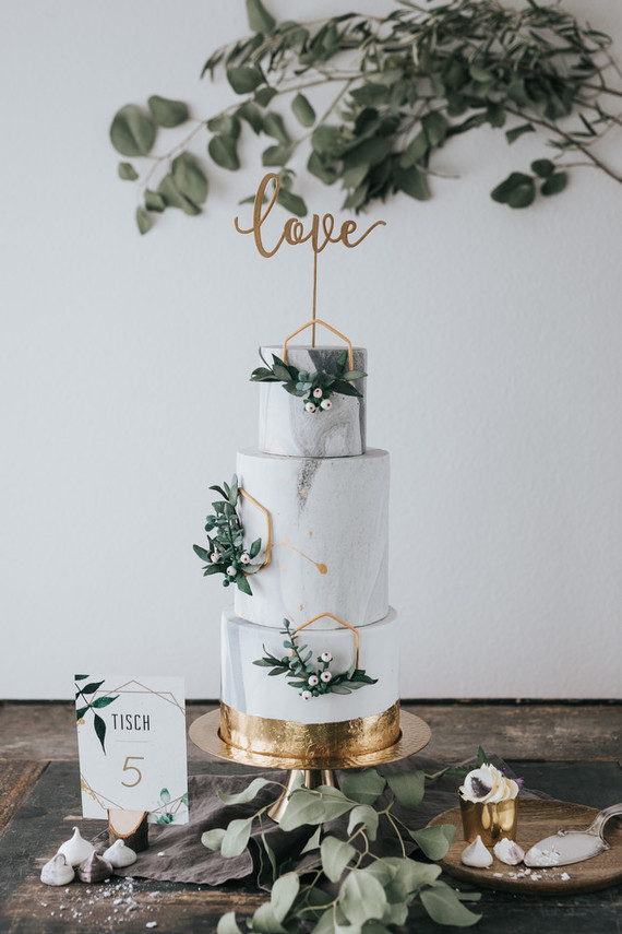 Beautiful, innovative wedding cake design
