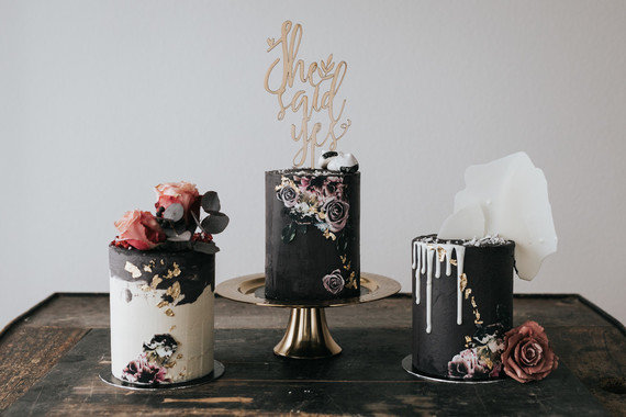 Beautiful, innovative wedding cake design Inspiration