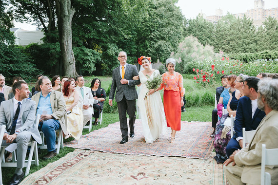 Butterfly themed spring wedding at Brooklyn Botanic Gardens
