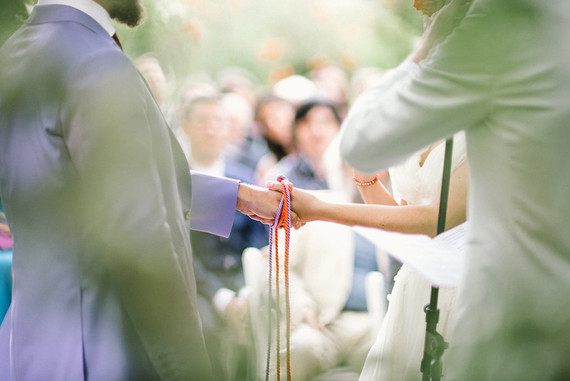 Butterfly themed spring wedding at Brooklyn Botanic Gardens