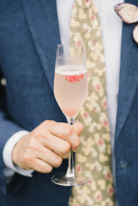 Butterfly themed spring wedding at Brooklyn Botanic Gardens