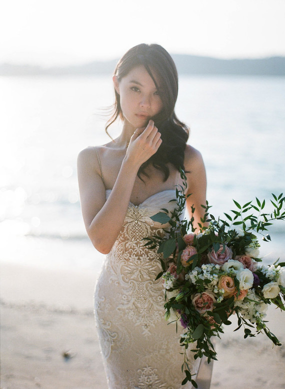 Elegant floral wedding ideas in Phuket Thailand Inspiration