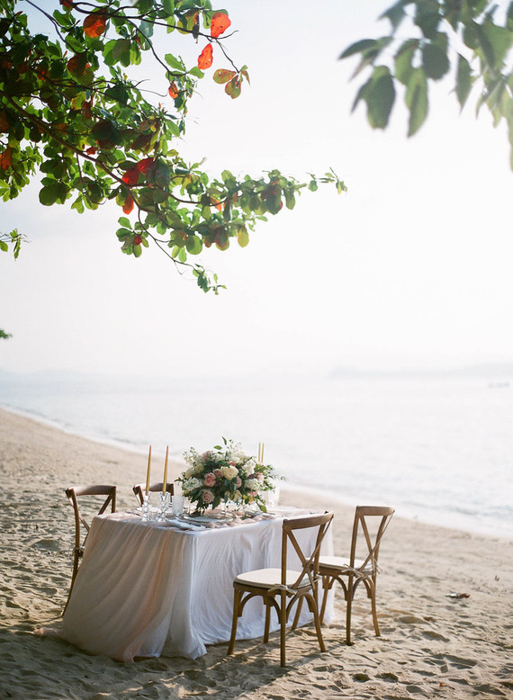 Elegant floral wedding ideas in Phuket Thailand