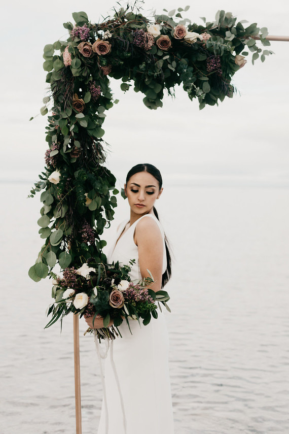 Bonneville Salt Flats engagement session Inspiration