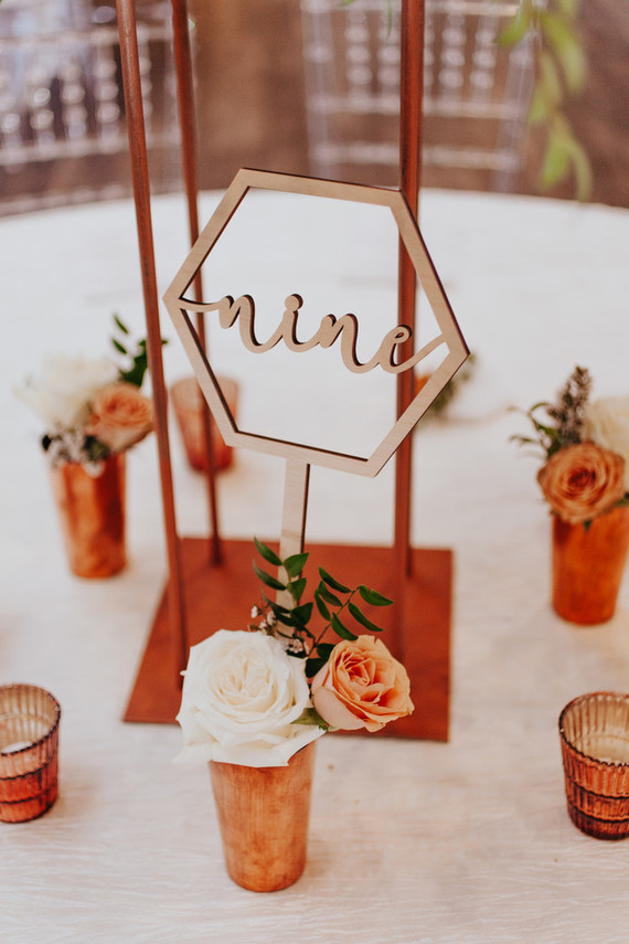 Rustic wedding decor