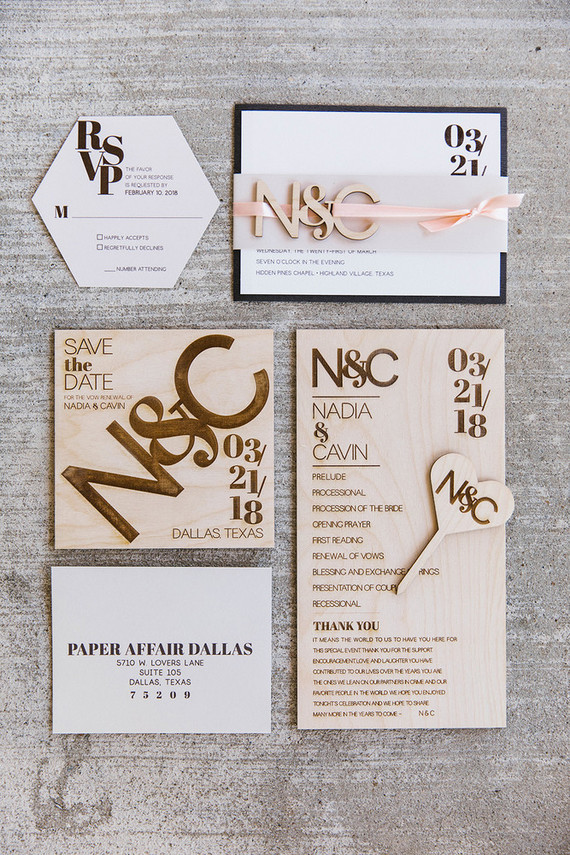 Wedding stationery