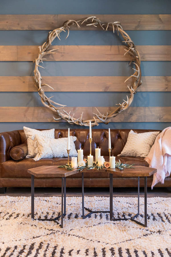 Rustic lounge