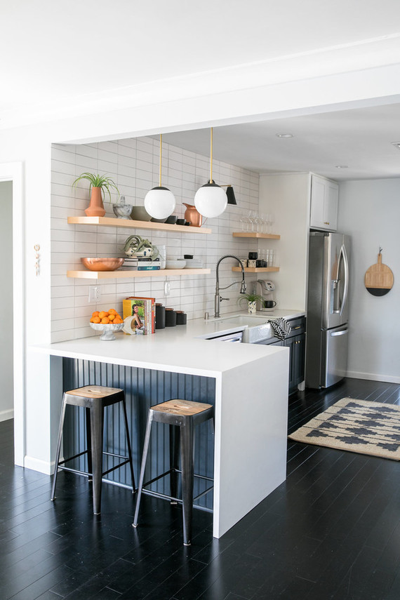 Modern kitchen makeover Inspiration