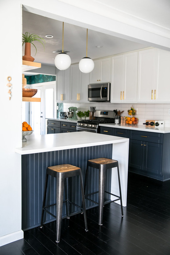 Modern kitchen makeover