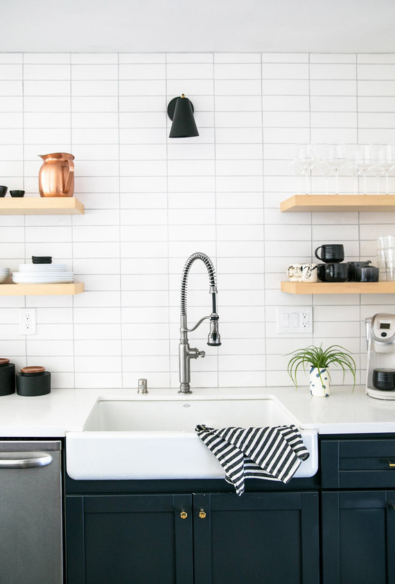 Modern kitchen makeover