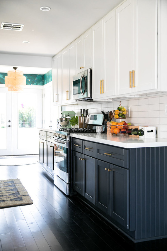 Modern kitchen makeover