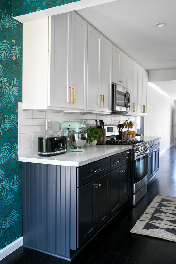 Modern kitchen makeover Inspiration
