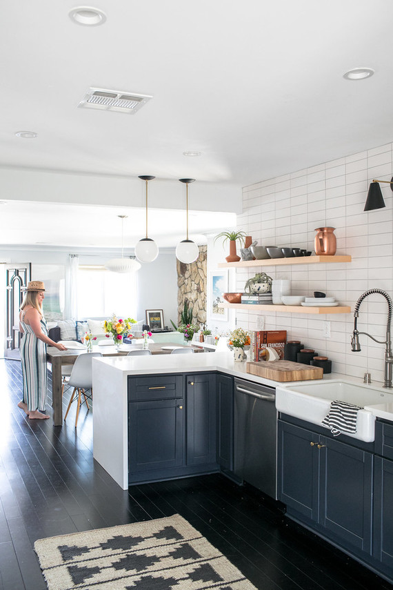 Modern kitchen makeover