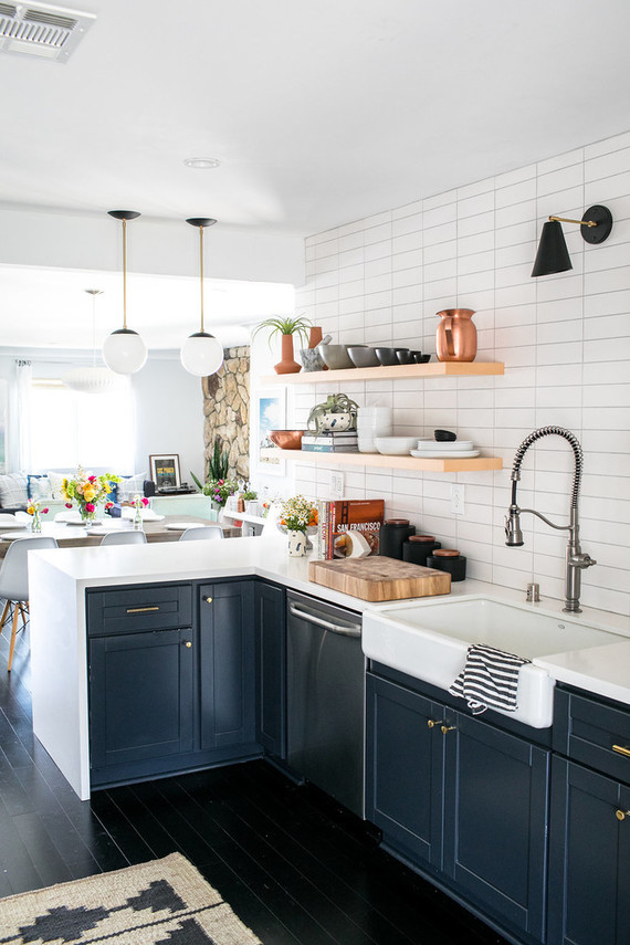 Modern kitchen makeover