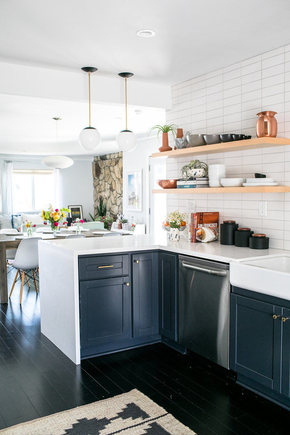 Modern kitchen makeover