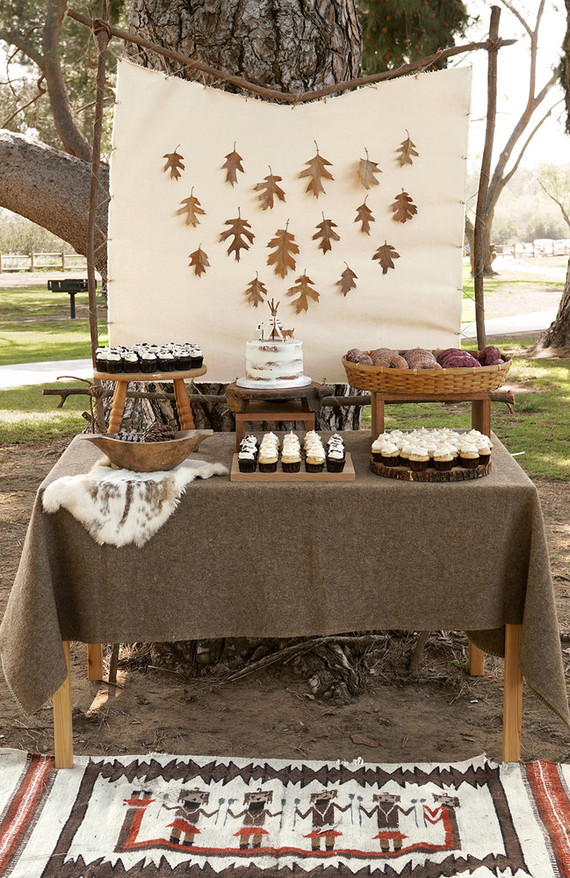 DIY nature-themed 2nd birthday party Inspiration