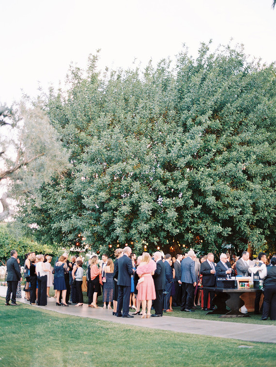 Romantic earth tone Palm Springs wedding by Amorology