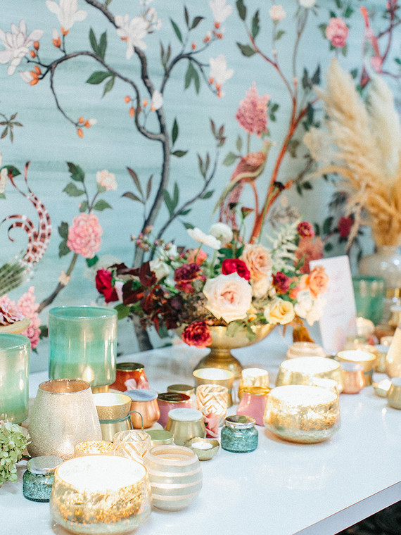 Romantic earth tone Palm Springs wedding by Amorology