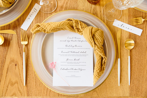 Earthy spring brunch inspiration