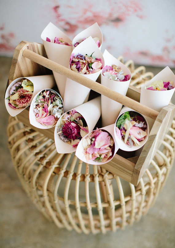 Floral wedding party ideas with The Black Tux
