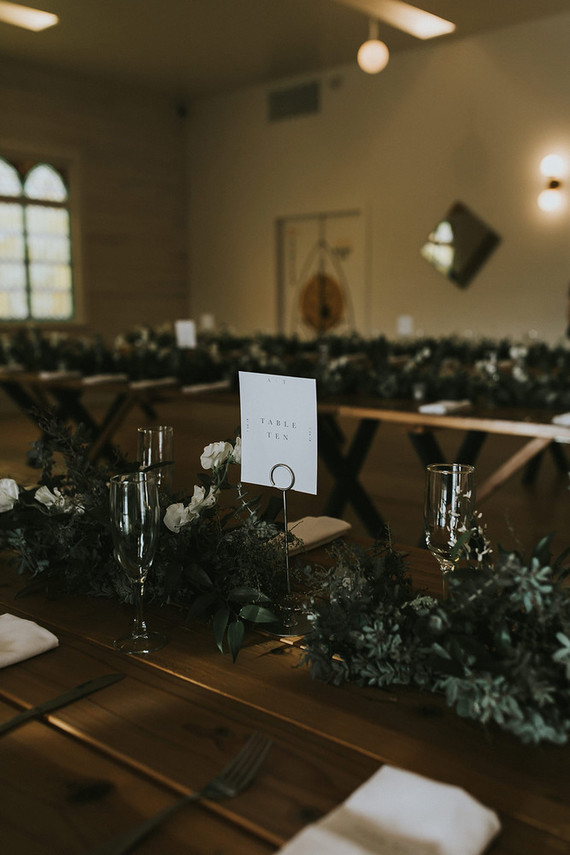 Moody minimalist spring wedding at The Ruby Street in Los Angeles