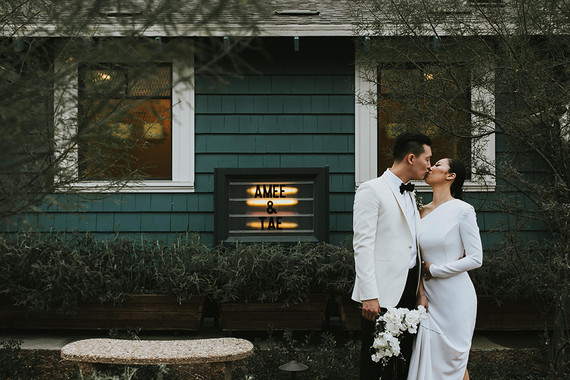 Moody minimalist spring wedding at The Ruby Street in Los Angeles