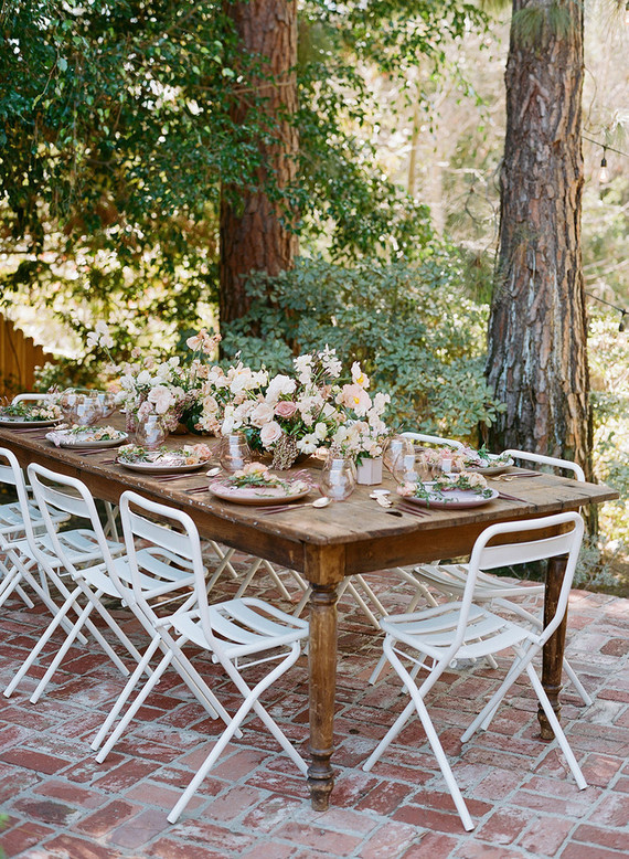 feminine garden baby shower with Casa de Perrin