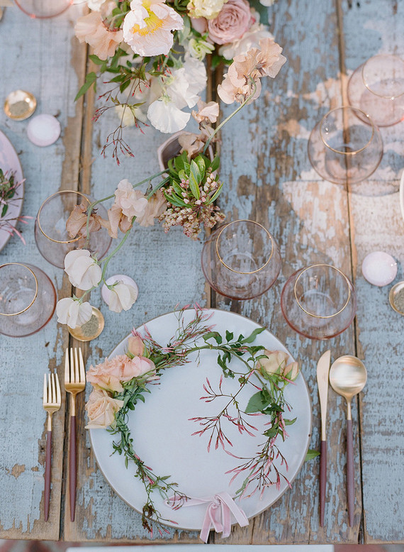 feminine garden baby shower with Casa de Perrin