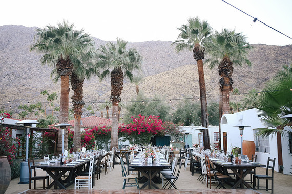 A ring designer's Palm Springs wedding at Korakia