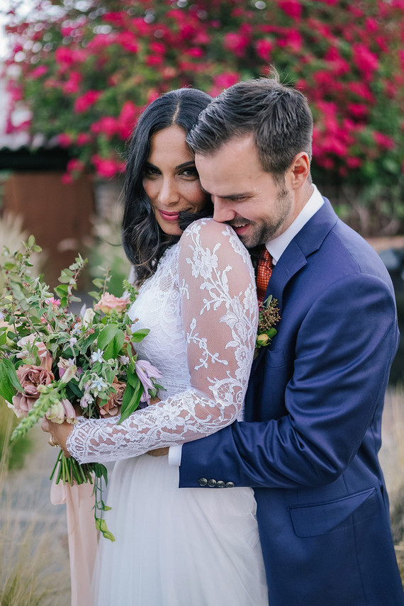 A ring designer's Palm Springs wedding at Korakia