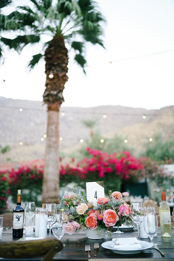 A ring designer's Palm Springs wedding at Korakia Inspiration